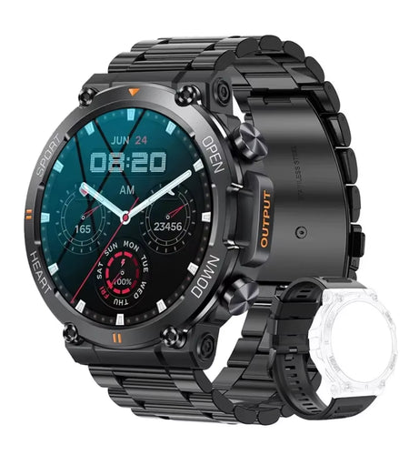 K56Pro Smart Watch for Men Heart Rate Blood Bluetooth Sport 400Mah Long Standby 1.39 Inch 360*360 HD Screen Outdoors Smartwatch